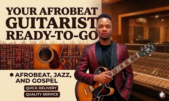 record afrobeat guitar loops for producers and content creators