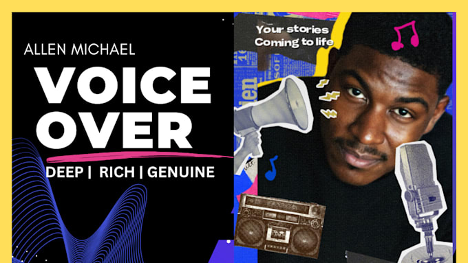 create deep professional voice overs for your stories