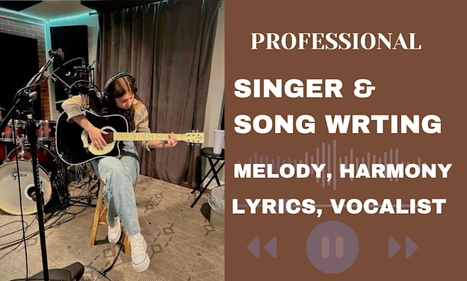 Female singer, vocalist, love song, valentine song writer, melody ...