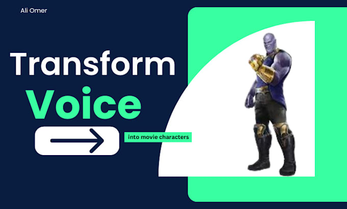 make your voice sound like movie characters with help of ai