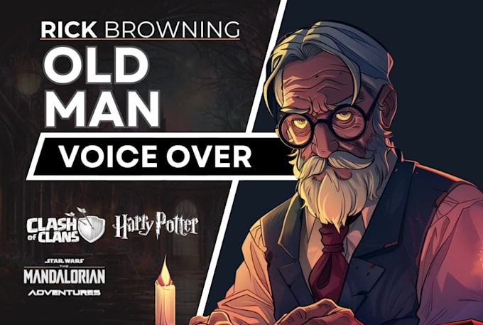 be your old man narrator or character voice actor