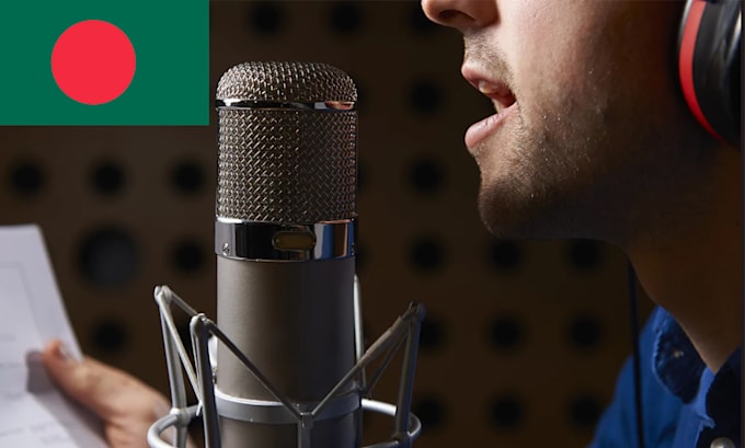 do your bangla, bengali voice over professionally