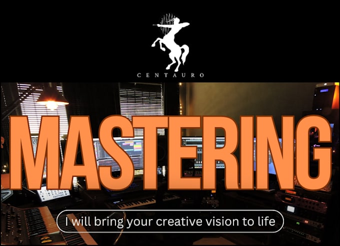 deliver professional mastering for your tracks