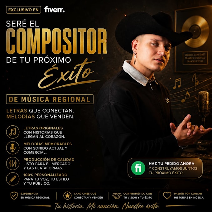 compose your regional mexican song