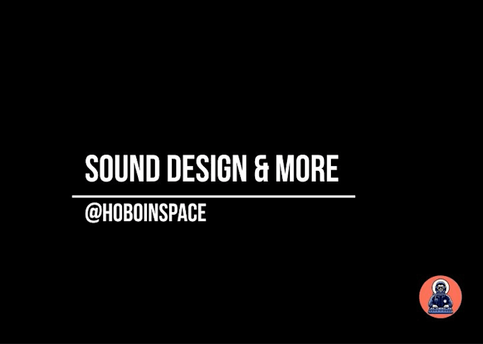 create unique sound design, foley, effects and more