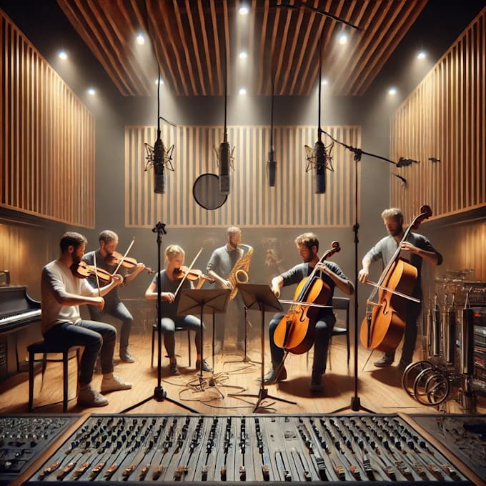 write and record a custom musical arrangement for your song
