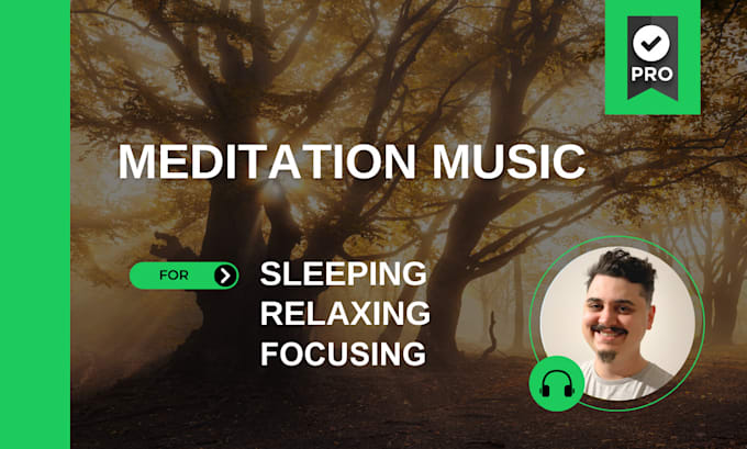 create custom meditation music, binaural beats for sleep, focus