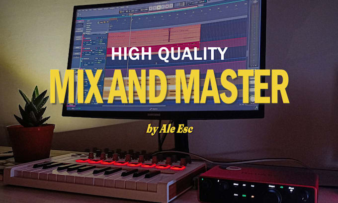 mix and master your indie song