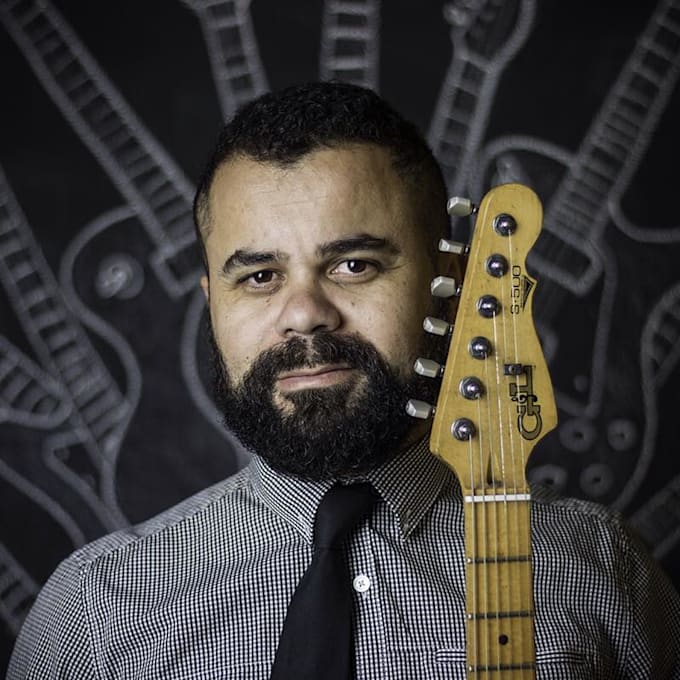 vou gravar guitarra pra voce