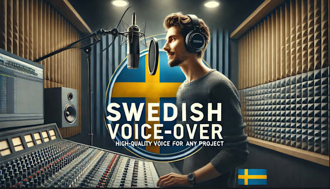 record a professional swedish voice over for any project