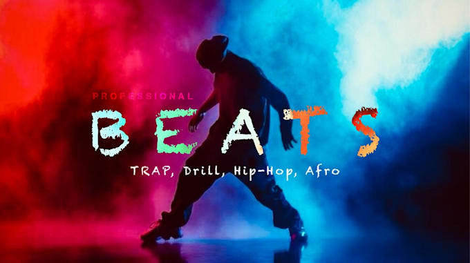 make professional hip hop or trap beats for you