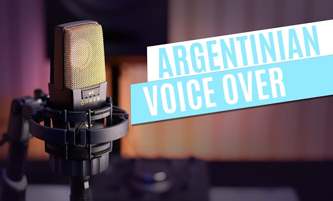 record the perfect voice for your argentinean commercial