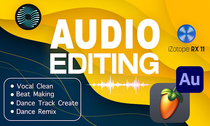 restore your audio with noise removal and editing