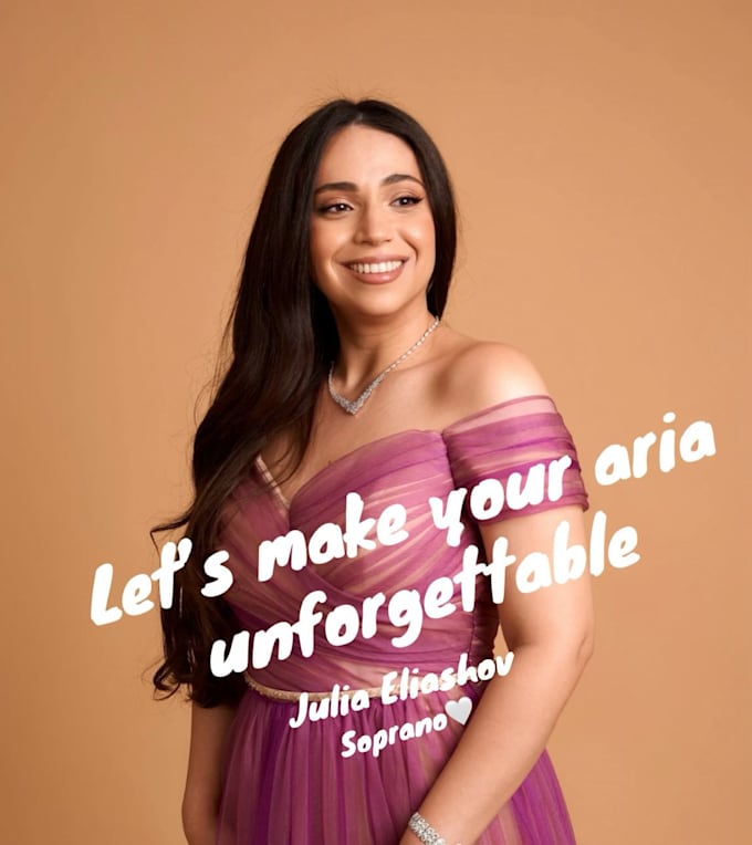 be your opera singer lyric soprano