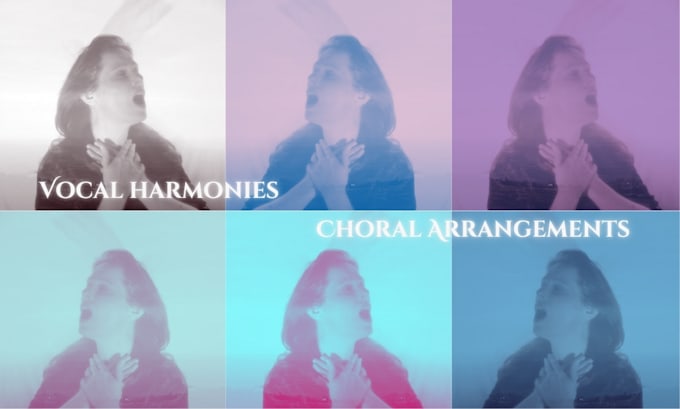 record harmonies or choral vocals for your project