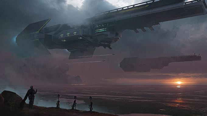 create a cinematic soundtrack for your space or sci fi game
