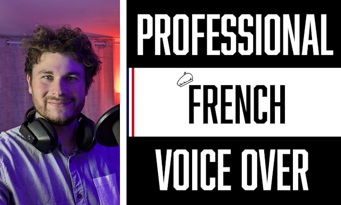 record a professional french voice over