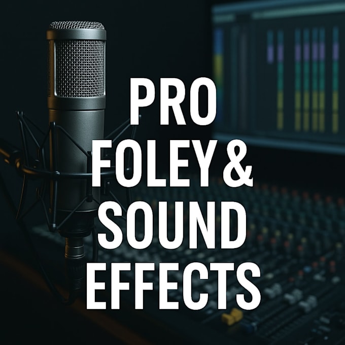 create custom sound effects and foley for your project