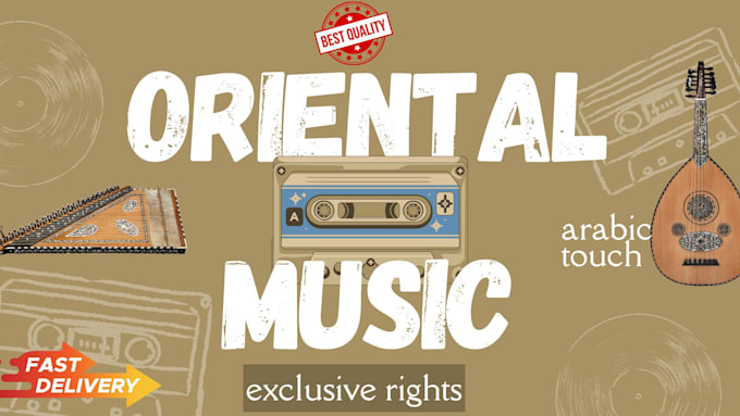 compose a oriental music or arabic beat for you
