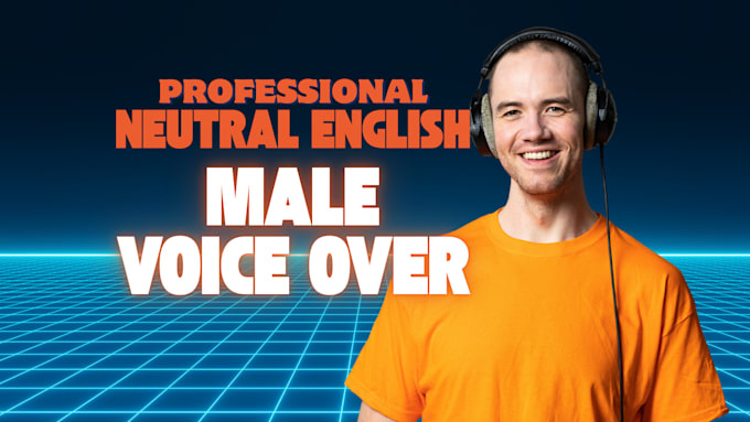 record your english male explainer voice over