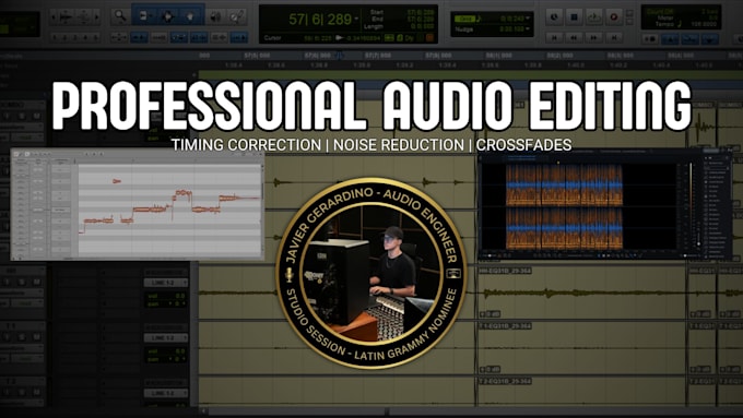 professionally edit, quantize, and clean your song