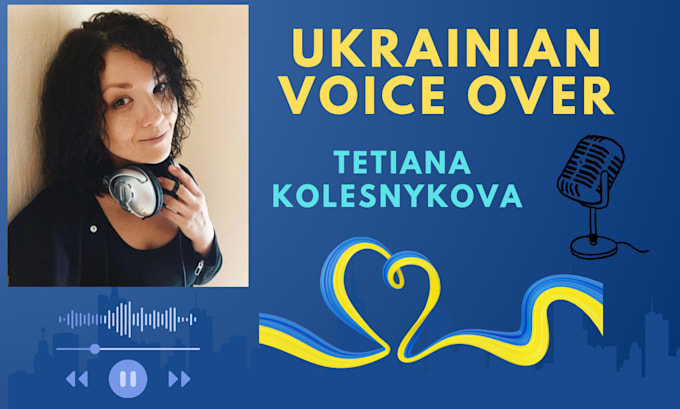 record native ukranian voice over