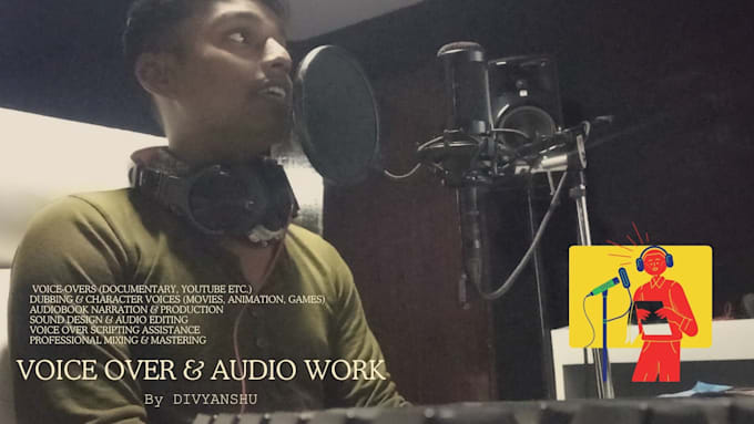 voice over and audio work