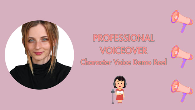 record a professional character voice over