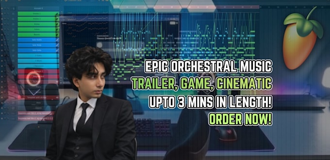 compose epic cinematic orchestral music