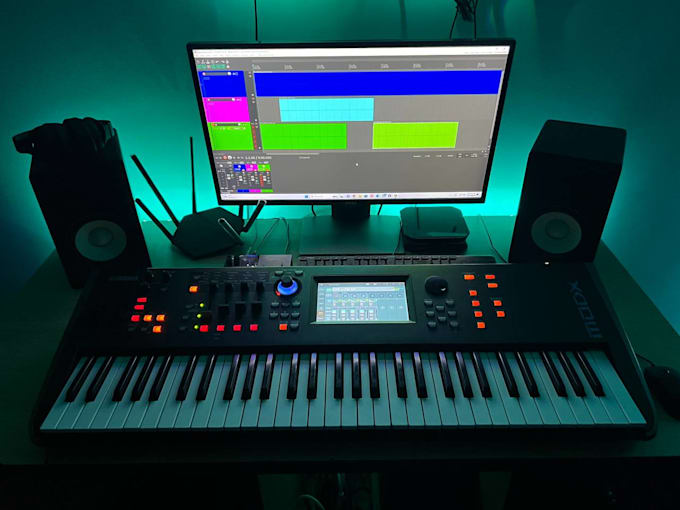 record pianos and keyboards for your project