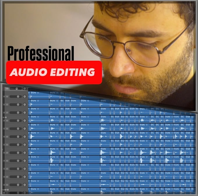 edit, cut and clean any audio track for any project