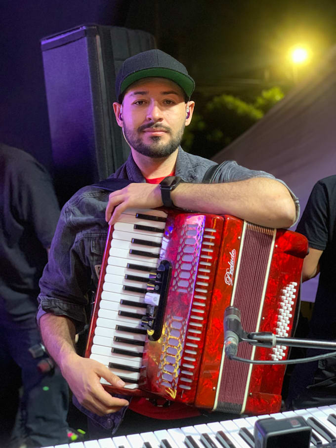 record professional accordion music in all styles and genres