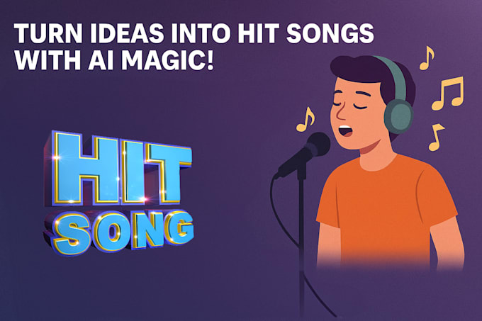 turn your lyrics , articles or ideas into amazing  songs