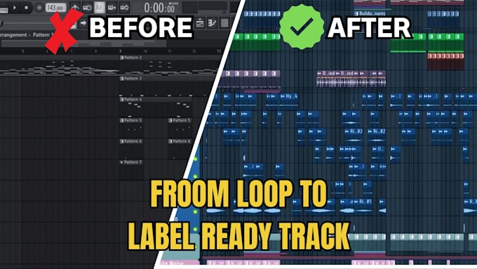 finish your edm, techno, trance track