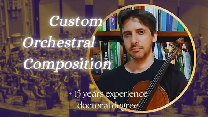 compose and produce orchestral music