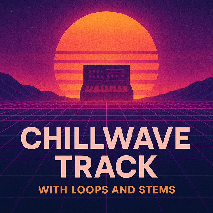 deliver a chillwave ambient track and loop pack for cinematic or game use