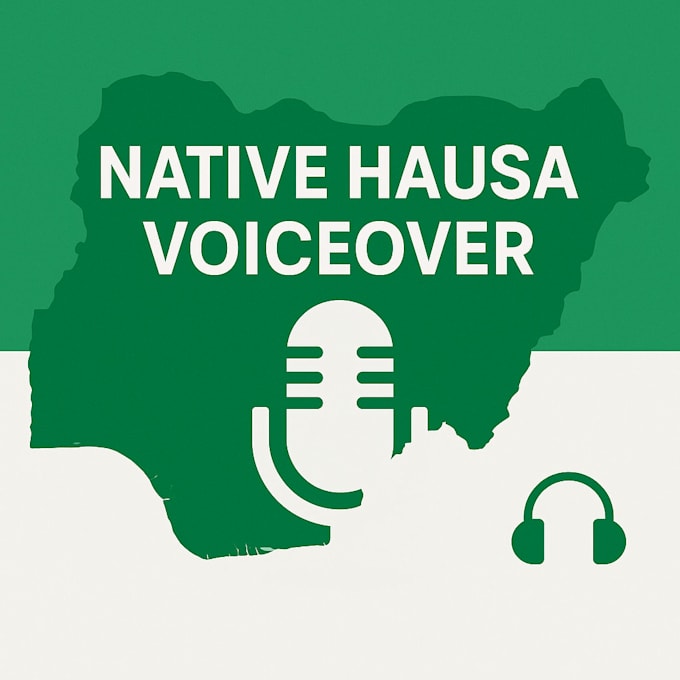 do professional hausa voice over for your project