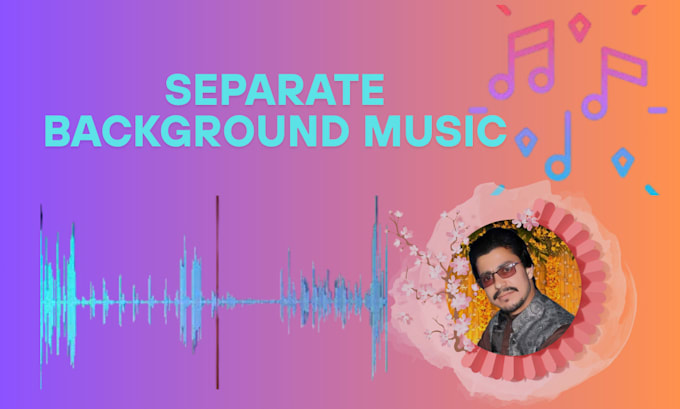 separate background music and songs immediately