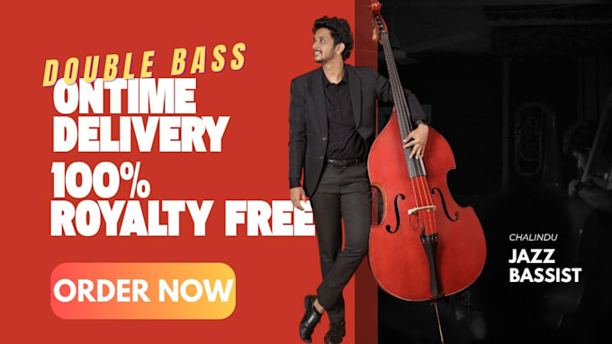 record upright or double bass for your music