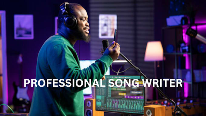 be your male singer and songwriter for pop, rnb, and afrobeat