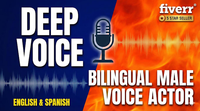 be your professional english or neutral spanish voiceover talent