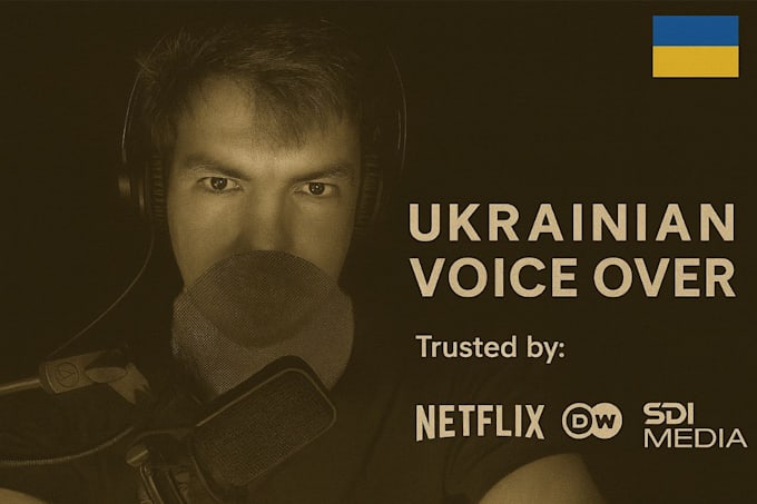 record a professional ukrainian voice over