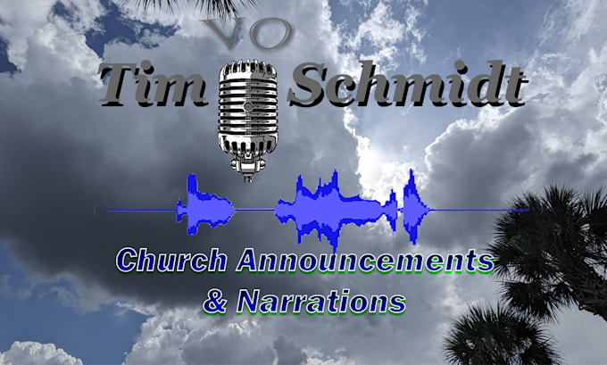 make your next christian church announcement or program narration