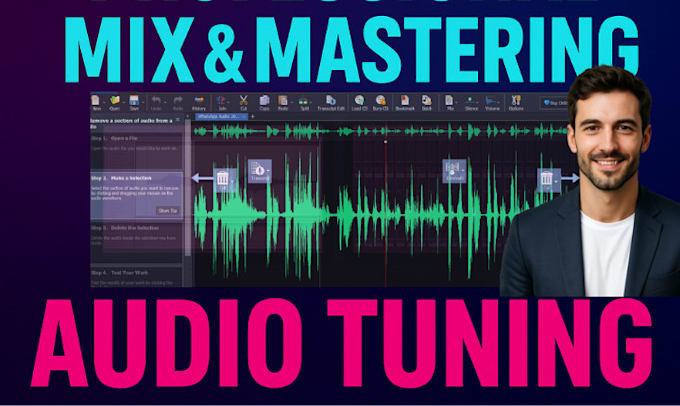 deeply edit, clean, fix, and enhance your any audio