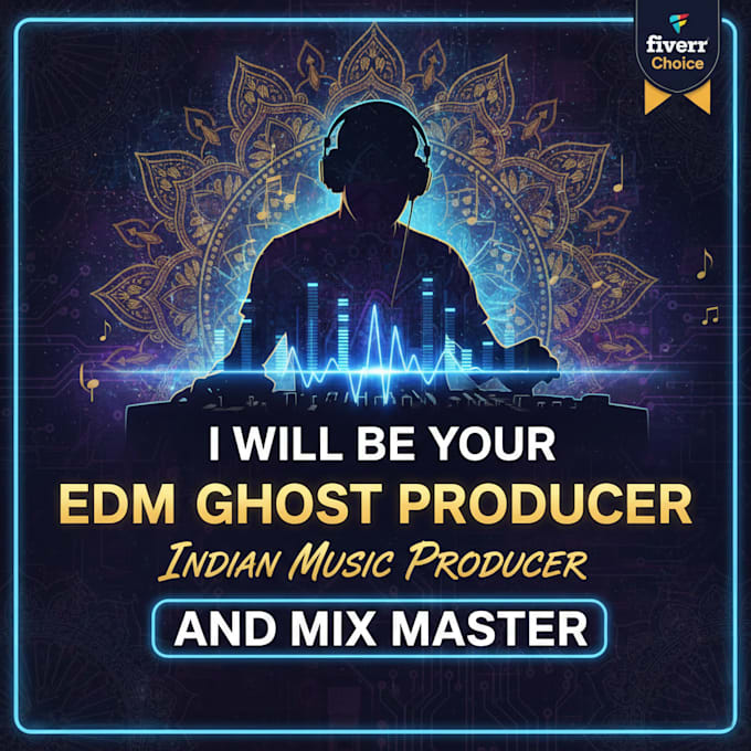 be edm ghost producer, indian music producer, multi geners mixing mastering