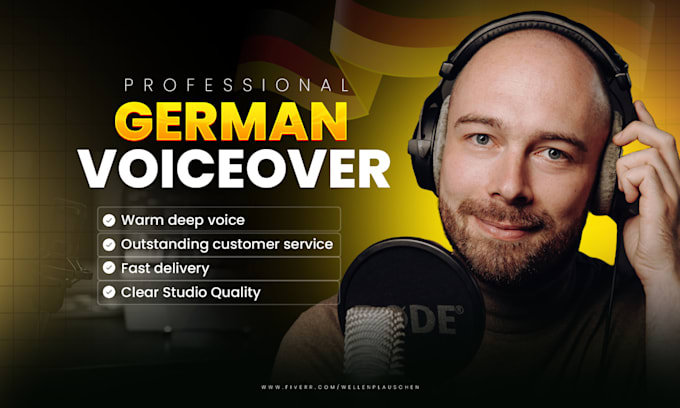 be your german voice for your explainer video