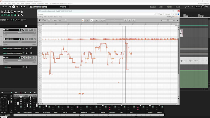 do professional vocal editing , tuning and mixing