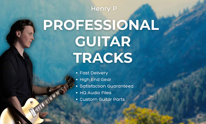 create and record custom electric guitar loops for you