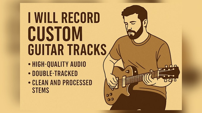 create a guitar track for your song