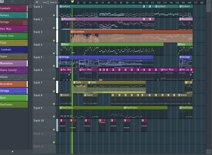 compose, produce or remake instrumental orchestral music